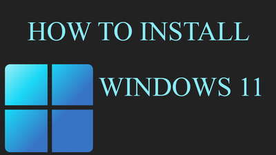 How to install Windows 11 from scratch